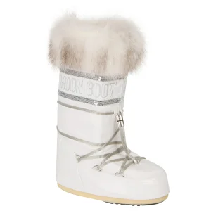 Moon Boot Women's Glamour Boots - White - 2.5-5 Bild 1