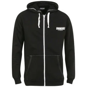 Gymheadz Sportswear Men's Hooded Jacket - Black - S - Schwarz Bild 1