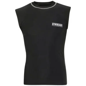 Gymheadz Herren Performance Skin Range Weste Schwarz - S - Schwarz Bild 1