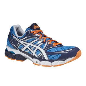 Asics Herren Gel-Pulse 6 Trainingsschuhe - blau/weiß/leuchtorange - 6 - Blue/White/Orange Bild 1