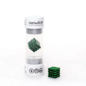 Nanodots Magnetische Kügelchen, grün, 64 Teile Bild 1