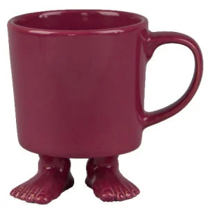 Efeet Tasse mit Füßen, lila Bild 1