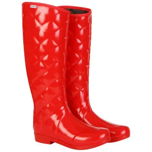 Hunter Women's Regent Savoy Wellies - Pillar Box Red - 3 - Rot Bild 1