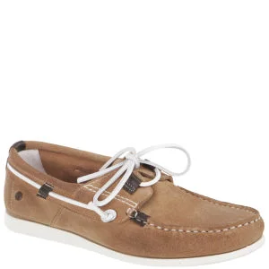 Base London Men's Regatta Shoes - Beige - 7 - Beige Bild 1