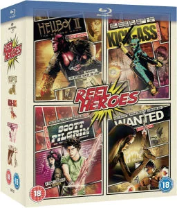 Wanted / Kick-Ass / Scott Pilgrim Vs. The World / Hellboy 2 Bild 1