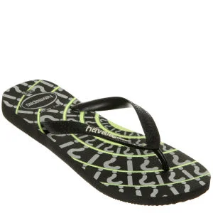 Havaianas Unisex 4 Nite Flip Flops - Black/Grey - 3 Bild 1