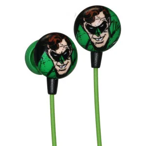 iHip DC Comics Green Lantern Bedruckte Kopfhörer Bild 1