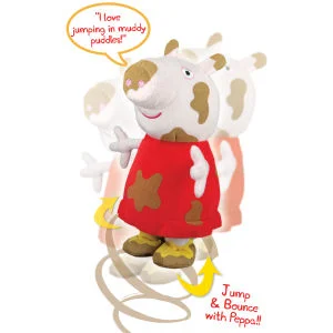 Peppa Pig Deluxe Springendes Kuscheltier Bild 1