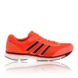adidas Men's Adizero Adios Boost Trainers - Infra Red/Black/White - 6 - Red/Black/White Bild 1
