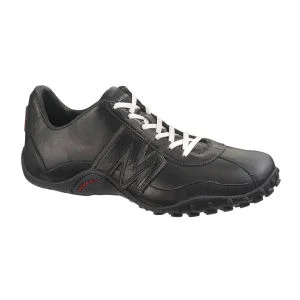 Merrell Men's Sprint Blast Leather Hiking Shoes - Black/Scarlet - UK 7 - Schwarz Bild 1
