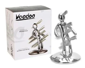 Voodoo Knife Block - Chrome Bild 1