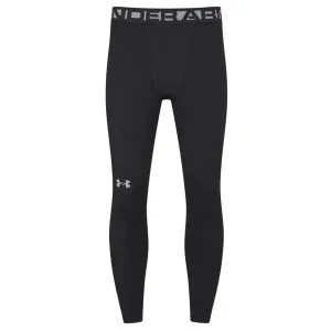Under Armour ColdGear Infrarot Leggings für Männer - Schwarz/Stahl - S - Black/Steel Bild 1