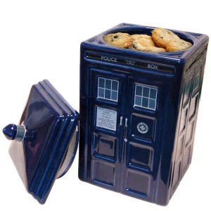 Dr Who Tardis Keramik Keksdose Bild 1
