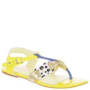 Diesel Women's Mission Bay Sandals - Gold/Yellow Fluo - 3 - Gold Bild 1
