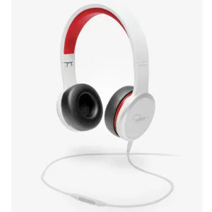 Wesc Rza Street Headphones - Red/White Bild 1