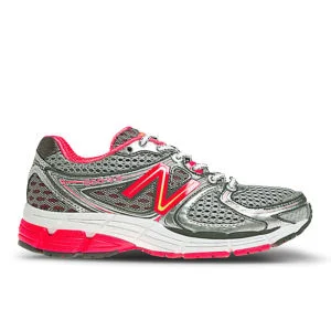 New Balance Damen W860SP3 Stability Laufschuhe - Silber/Pink - 3 Bild 1
