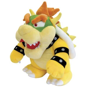 Super Mario Bros. Nintendo Plush - Bowser (26cm) Bild 1