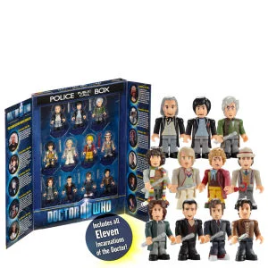 Doctor Who - Eleven Doctors Figure Collectors Set Bild 1