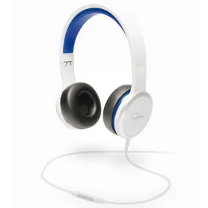 Wesc Rza Street Headphones - Blue/White Bild 1