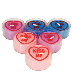 Liebesherzen Teelichter (6 Stück), Love Hearts Bild 1