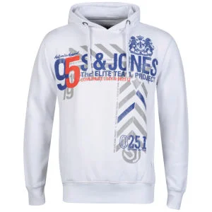 Smith & Jones Men's Asterio Hoody - White - S - Weiß Bild 1
