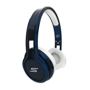 SMS Audio By 50 Cent Street Wired Headphones Includes Passive Noise Cancellation - Blue Bild 1