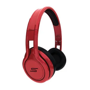 SMS Audio By 50 Cent Street Wired Headphones Includes Passive Noise Cancellation - Red Bild 1