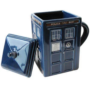 Dr Who Tardis Teetasse und Deckel Bild 1