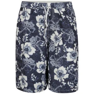 Slazenger Men's Floral Short - Navy - S - Marineblau Bild 1