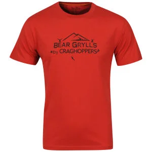 Craghoppers Men's Bear Brand Car T-Shirt - Bear Red - S - Bear Red Bild 1