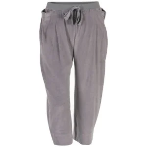 Chloe Women's Loose Fitting Loungewear Trousers - Brown - 10 - Grau Bild 1