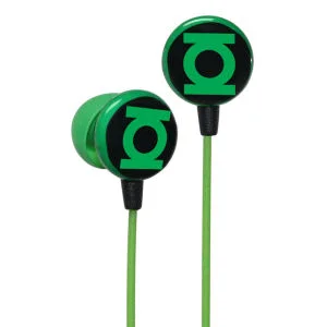 iHip DC Comics Green Lantern Logo Printed Earphones Bild 1