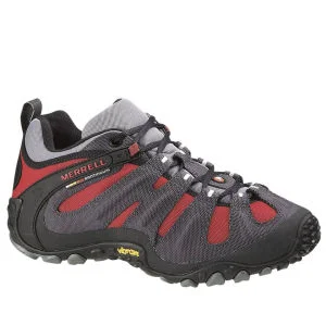 Merrell Men's Chameleon Wrap Slam Hiking Shoes - Charcoal/Red - 7 - Charcoal-Red Bild 1