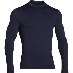 Under Armour Men's Evo Coldgear Compression Long Sleeve Mock - Midnight Navy/Steel - S - Midnight Navy/Steel Bild 1