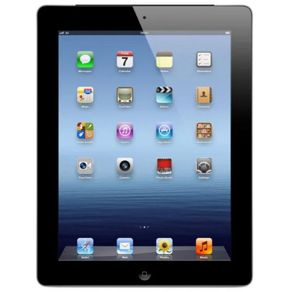 Apple New iPad 3rd Generation - 32GB Wi-Fi Tablet in Black (MC706B/A) Bild 1