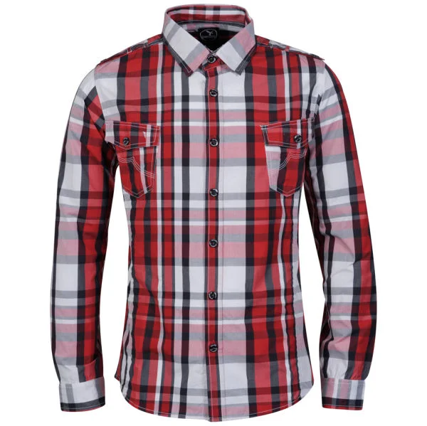 Benzini Men's Item Shirt Red - S - Rot Bild 1