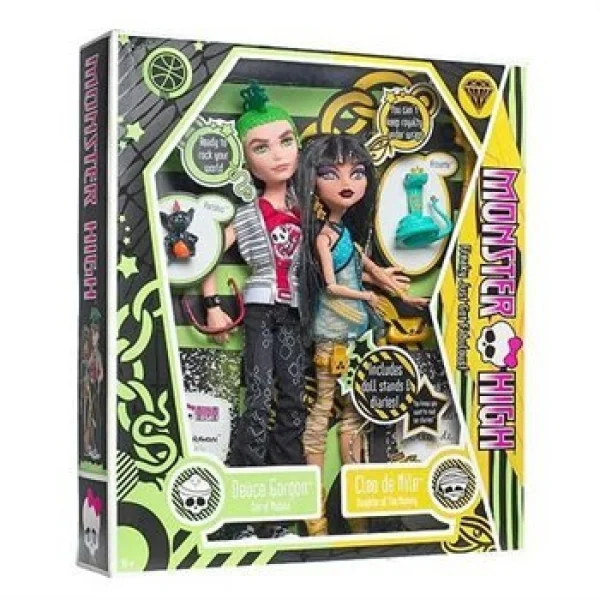Monster High Cleo De Nile and Deuce Gorgon Doll Set Bild 1