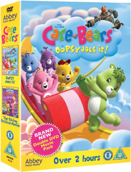 Care Bears Moving Double Pack: Oopsy Does It / The Giving Festival Bild 1
