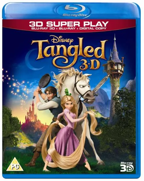 Tangled: 3D Super Play (Includes 3D Blu-ray, 2D Blu-ray and Digital Copy) Bild 1