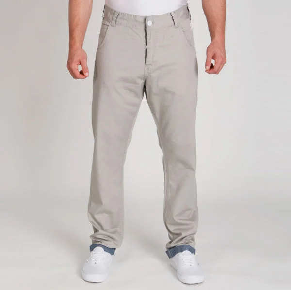 55 Soul Men's Space Chinos - Stone - 30R - Stein Bild 1