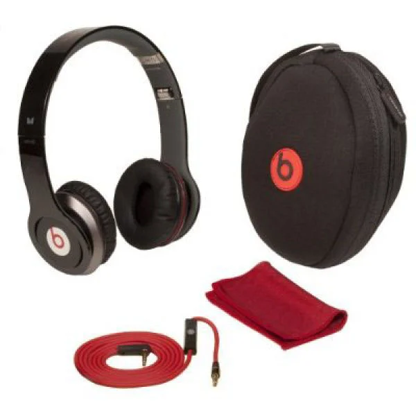 Beats By Dr. Dre Solo Control Talk Headphones - Black Bild 1