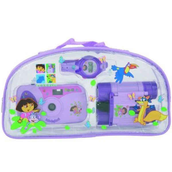 Dora The Explorer LCD Watch, Binoculars and Camera Action Set Bild 1