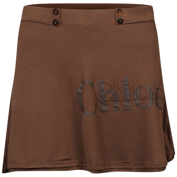 Chloe Women's Beach Skirt - Brown - 10 - Braun Bild 1