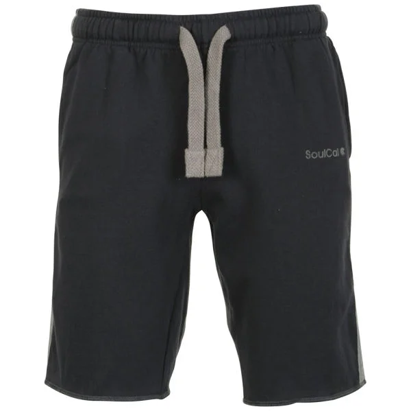 Soul Cal Men's Jersey Jog Short - Navy - XS - Marineblau Bild 1