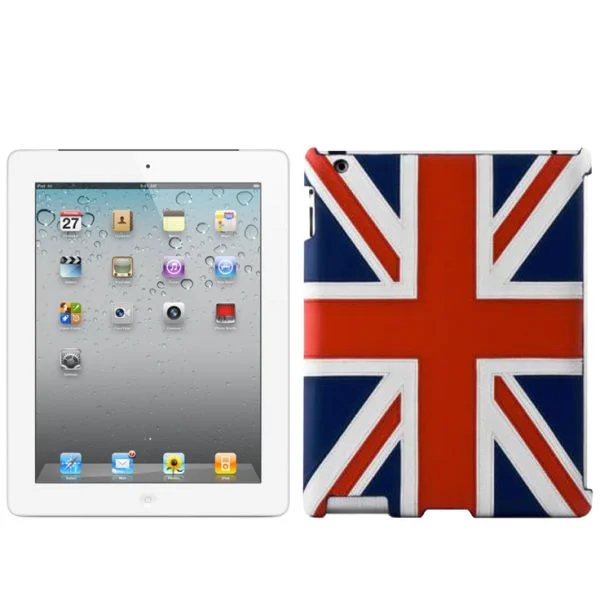 iPad 2 16GB White and Proporta Union Jack Backshell Bild 1