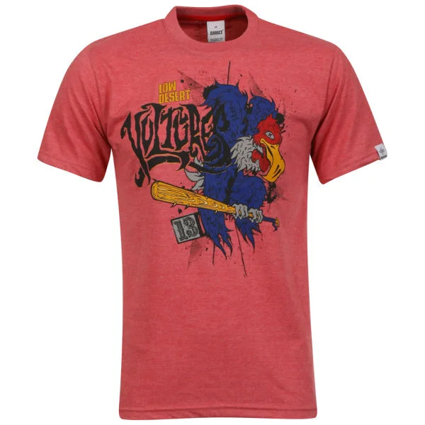 Addict Men's Vulture T-Shirt - Red - S - Rot Bild 1