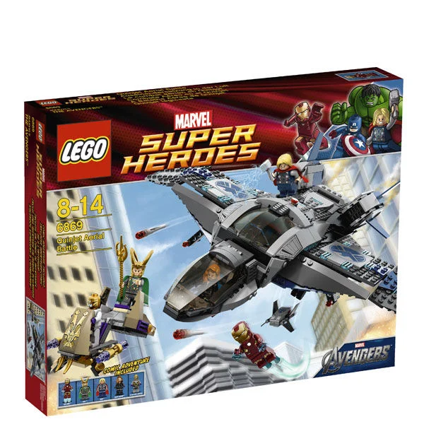 LEGO Super Heroes: Quinjet Aerial Battle (6869) Bild 1