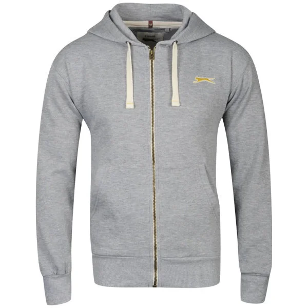 Slazenger Men's Full Zip Hoody - Grey - S - Grau Bild 1