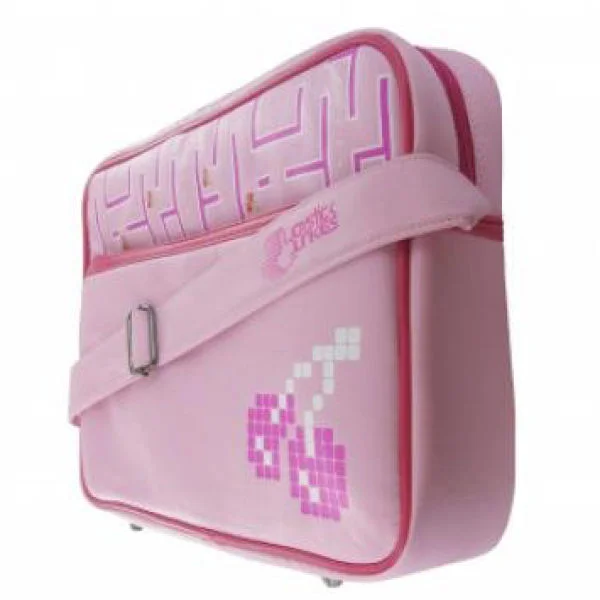 Joystick Junkies: Pink Pixel Cherry Flight Bag 13.4 Inch Bild 1