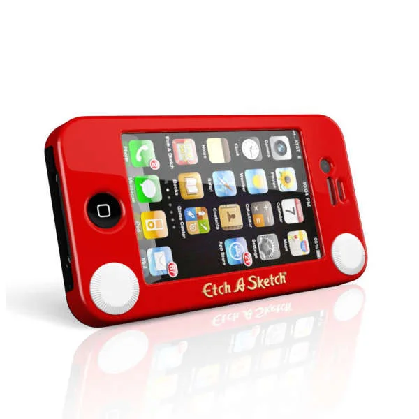 Etch A Sketch iPhone 4 Case Bild 1